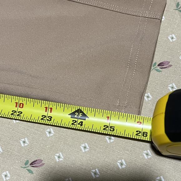 TAGOO Pants Womens Small Beige Stretch Pull On Back Pockets Nylon Spandex Skinny - Picture 6 of 8